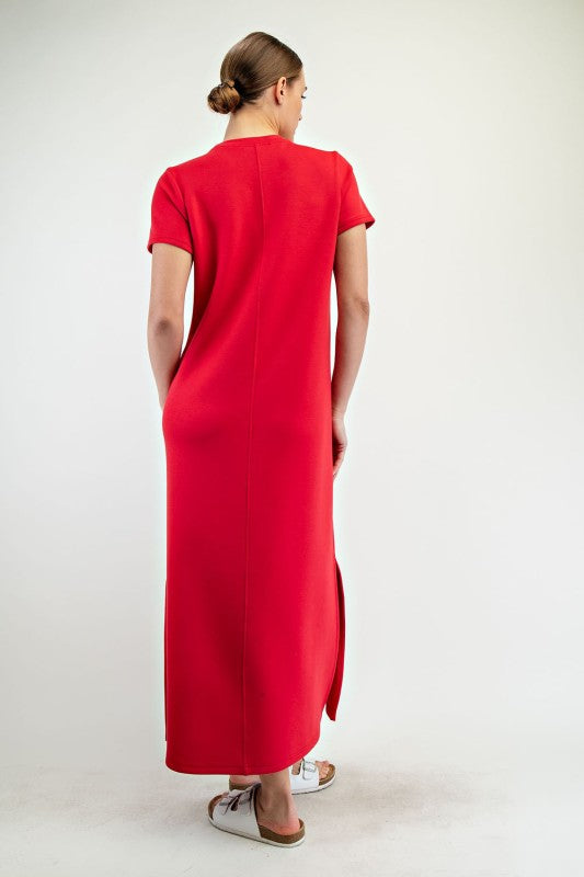 Modal Scuba Maxi Dress