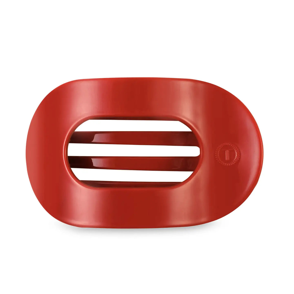 TELETIES Round Flat Hair Clip Large