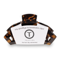 Open Hair Clip | Large |  Tortoise