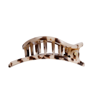 Blonde Tortoise | Large | Flat Circle Hair Clip
