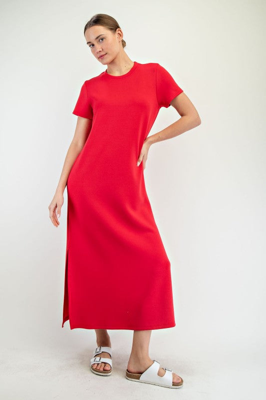 Modal Scuba Maxi Dress