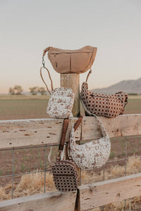 Brixley Caramel Crescent Bag