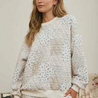 Multi Floral Patchwork Top and Bottoms