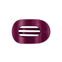 Mulberry | Medium | Flat Round Hair Clip