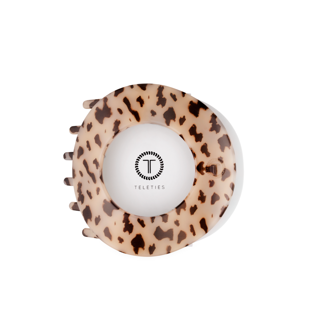 Blonde Tortoise | Large | Flat Circle Hair Clip