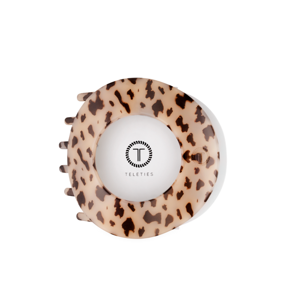 Blonde Tortoise | Large | Flat Circle Hair Clip