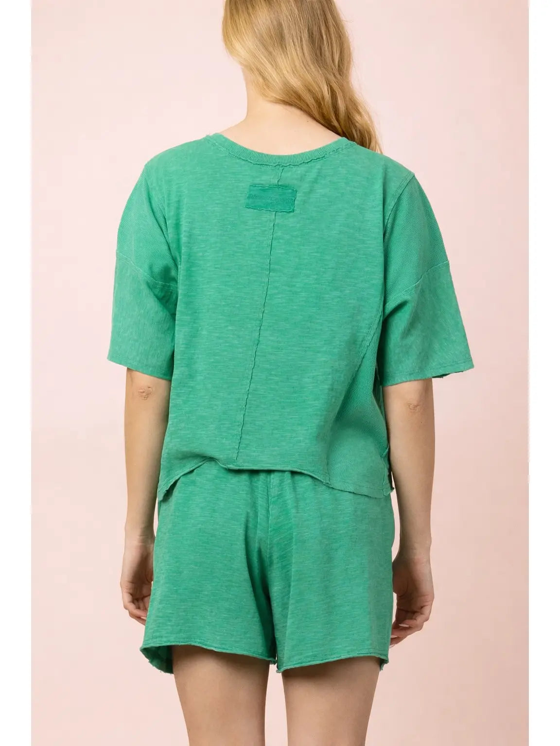 Mineral Washed Casual Short