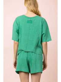Mineral Washed Casual Short
