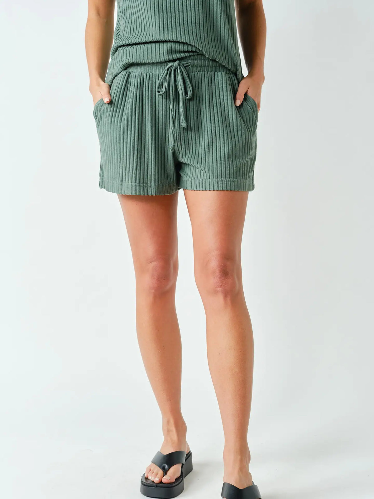 Softcore Ribbed Lounge Shorts