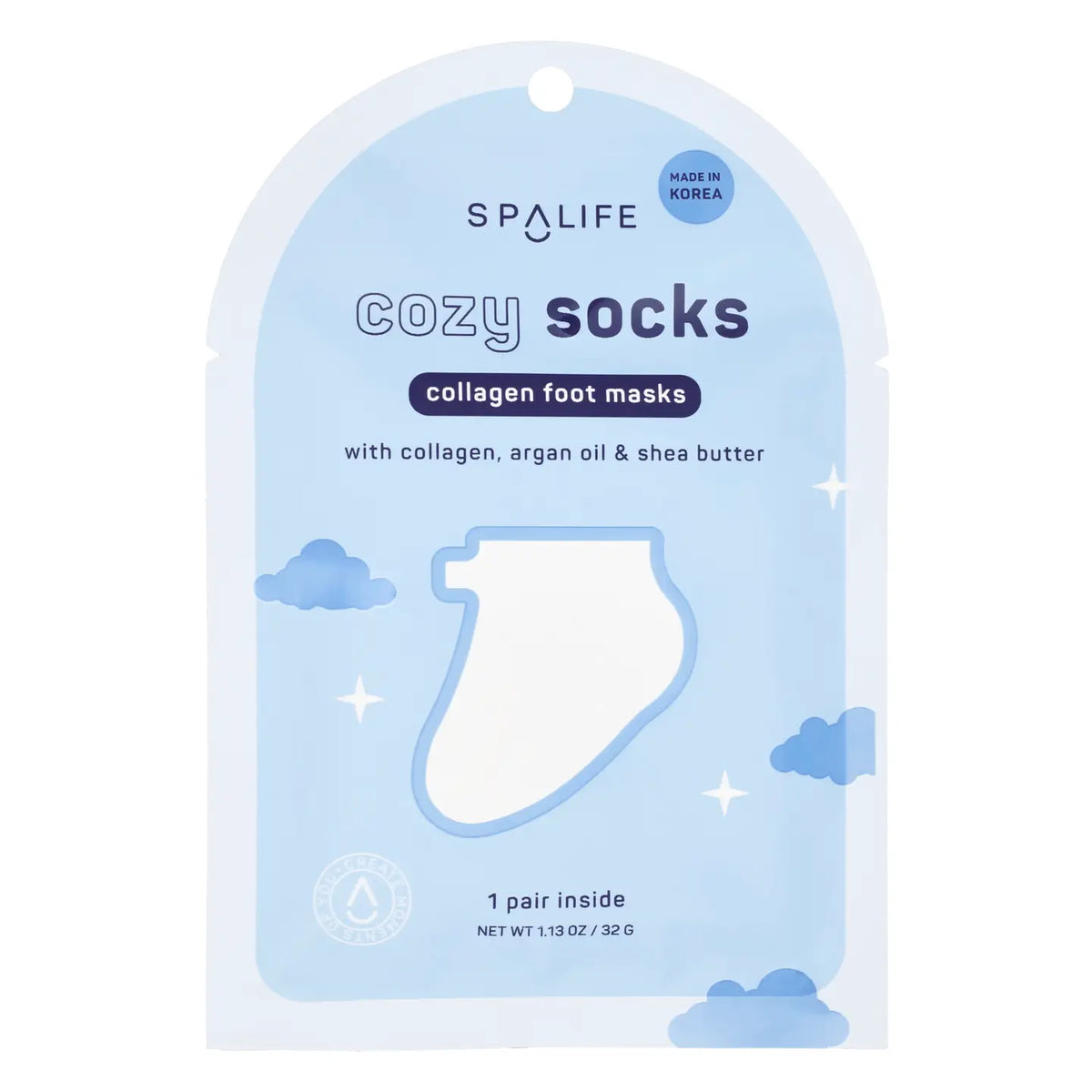 Cozy Socks Collagen Foot Masks