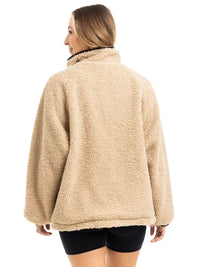 Sherpa Lace Trim Jacket