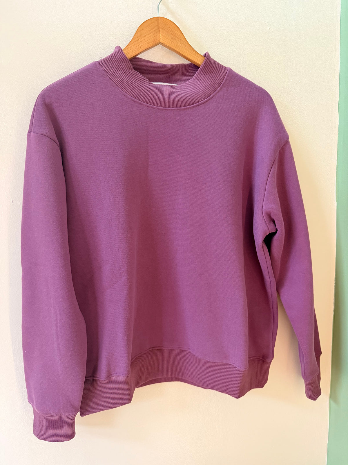 Mock Neck Sweatshirt