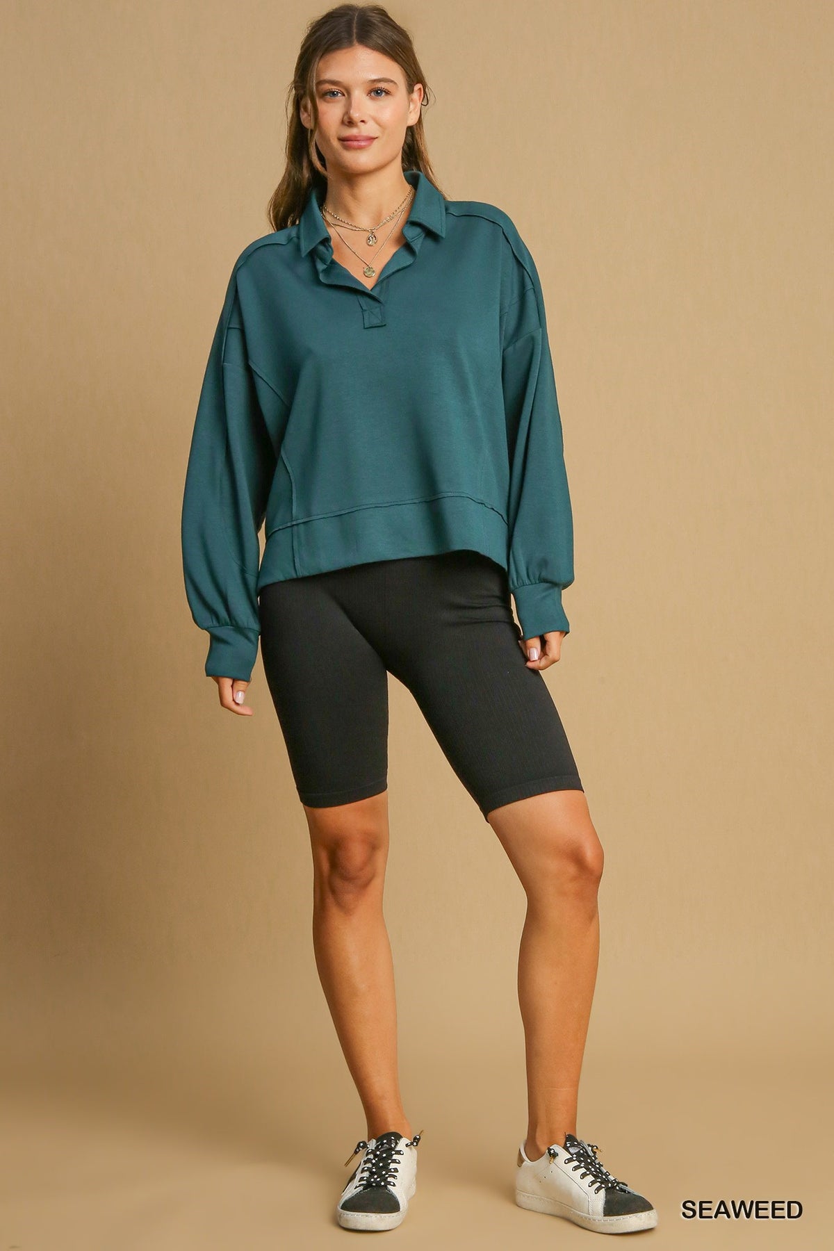 Luxeknit Loose Fit Sweatshirt