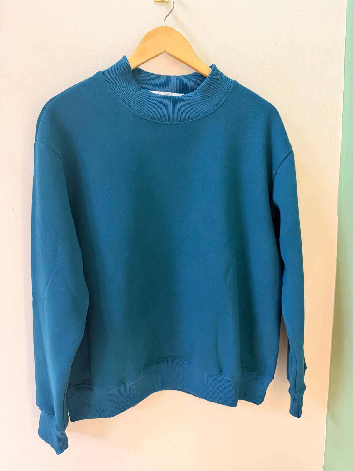 Mock Neck Sweatshirt