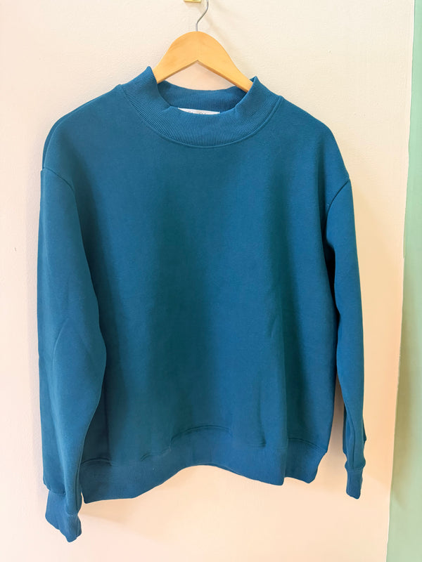 Mock Neck Sweatshirt