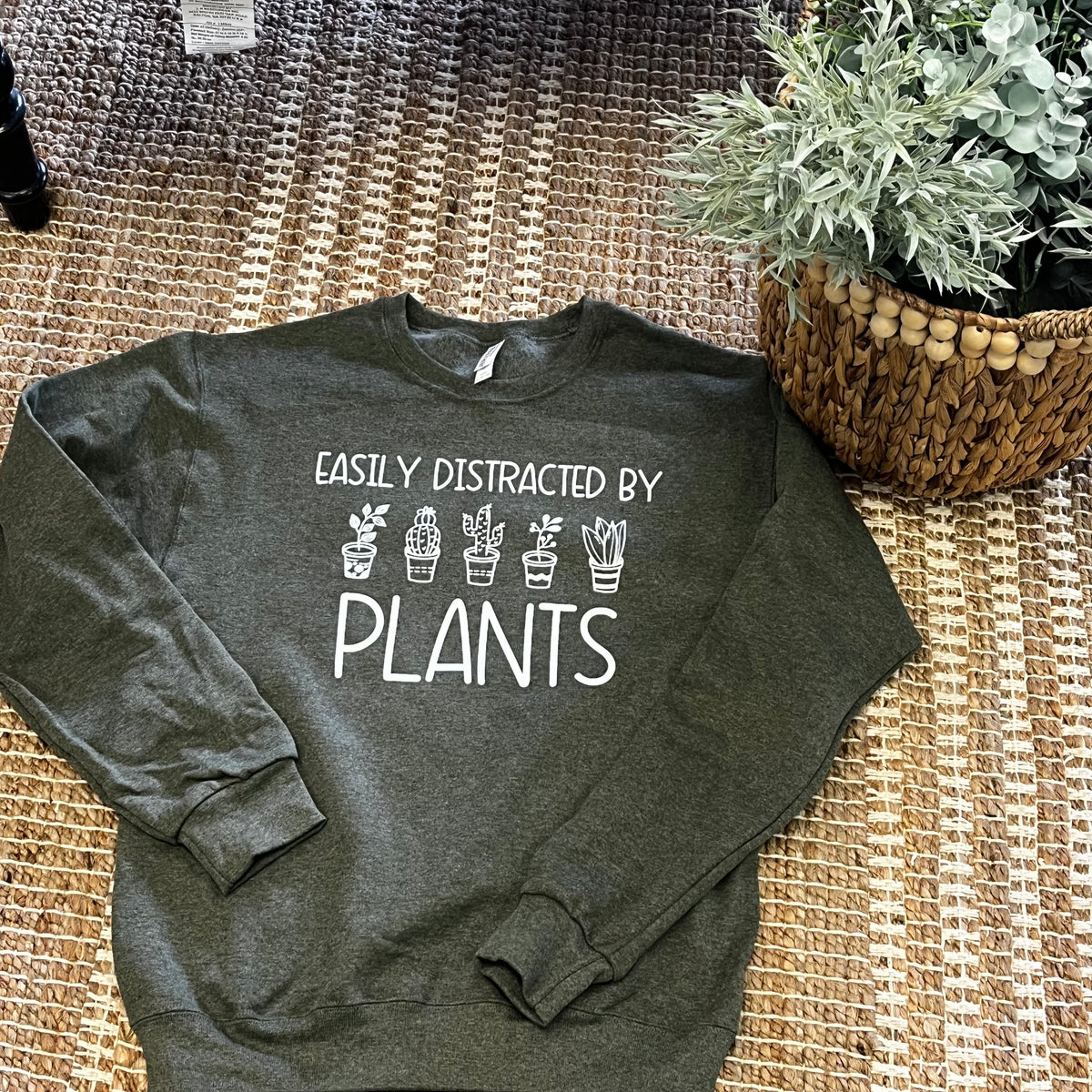 Easily Distracted Plants Crewneck