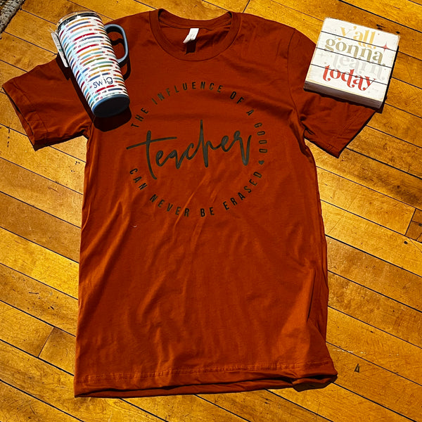 The Influence Of A Good Teacher T-Shirt