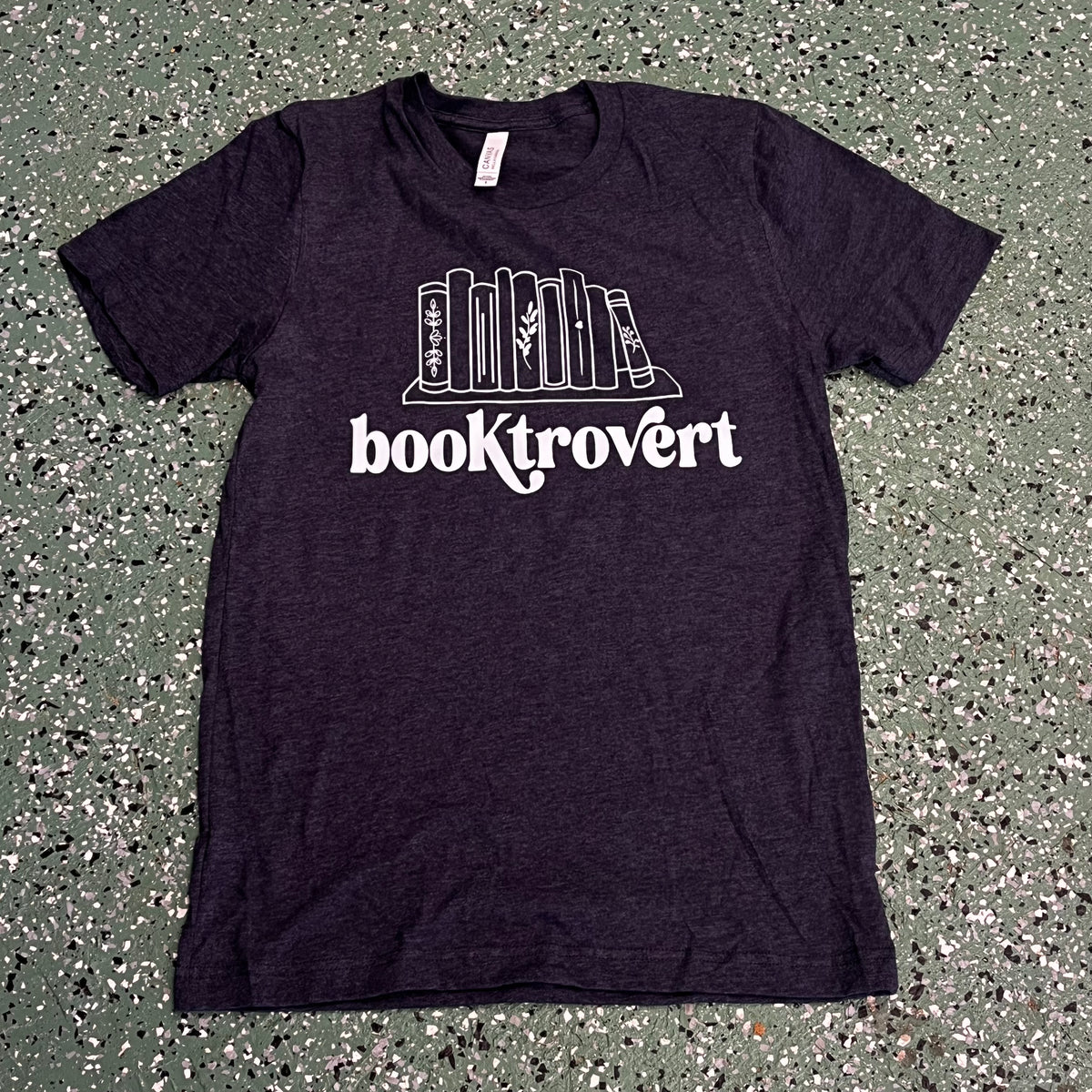 Short Sleeve Booktrovert Graphic T-Shirt