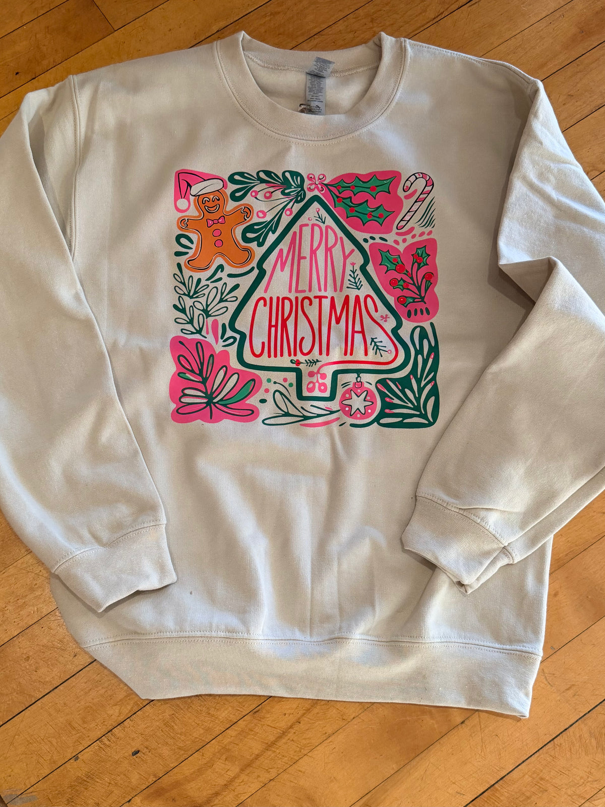 Merry Christmas Doodle Sweatshirt