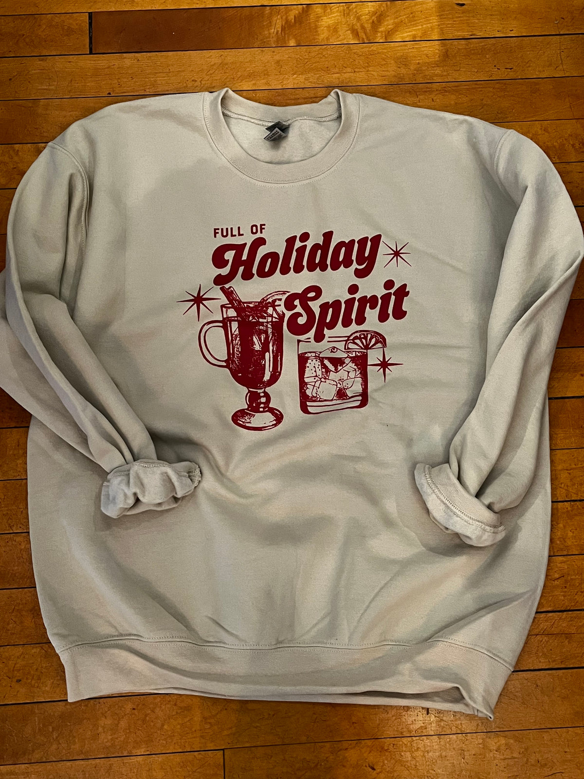 Full of Holiday Spirits Crewneck