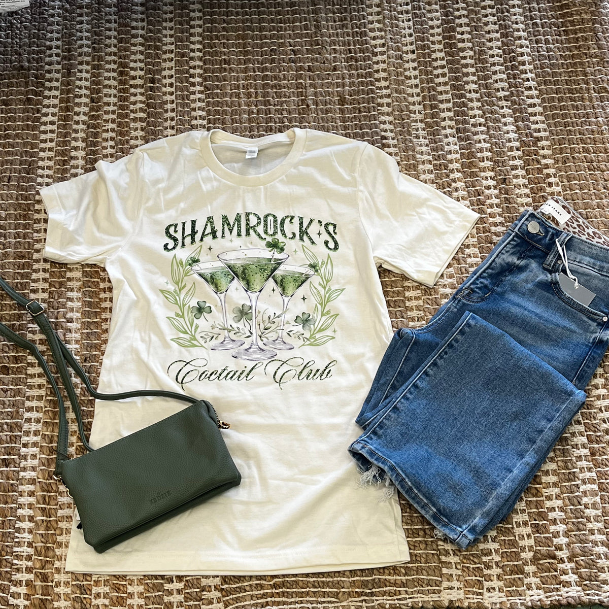 Short Sleeve Shamrock Social Club T-Shirt