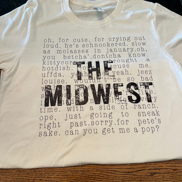 Midwest Phrases Graphic Tee