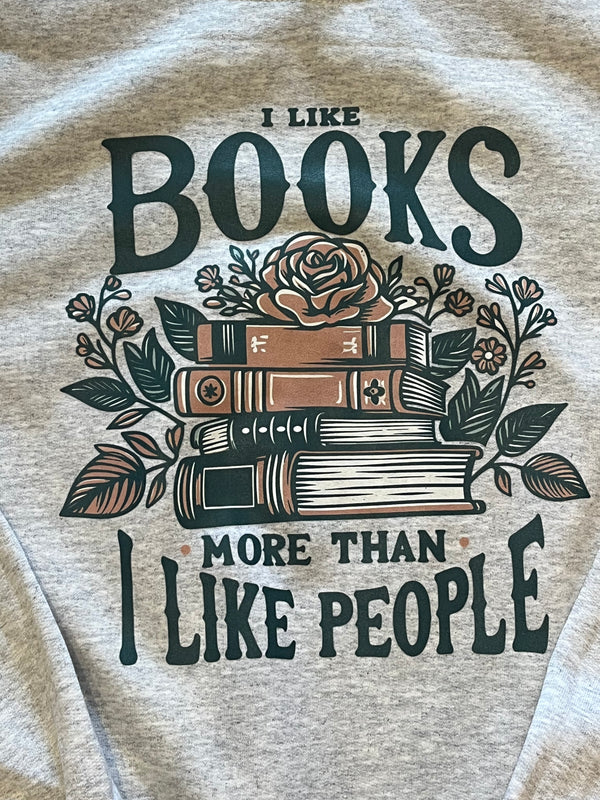 I Like Books Crewneck