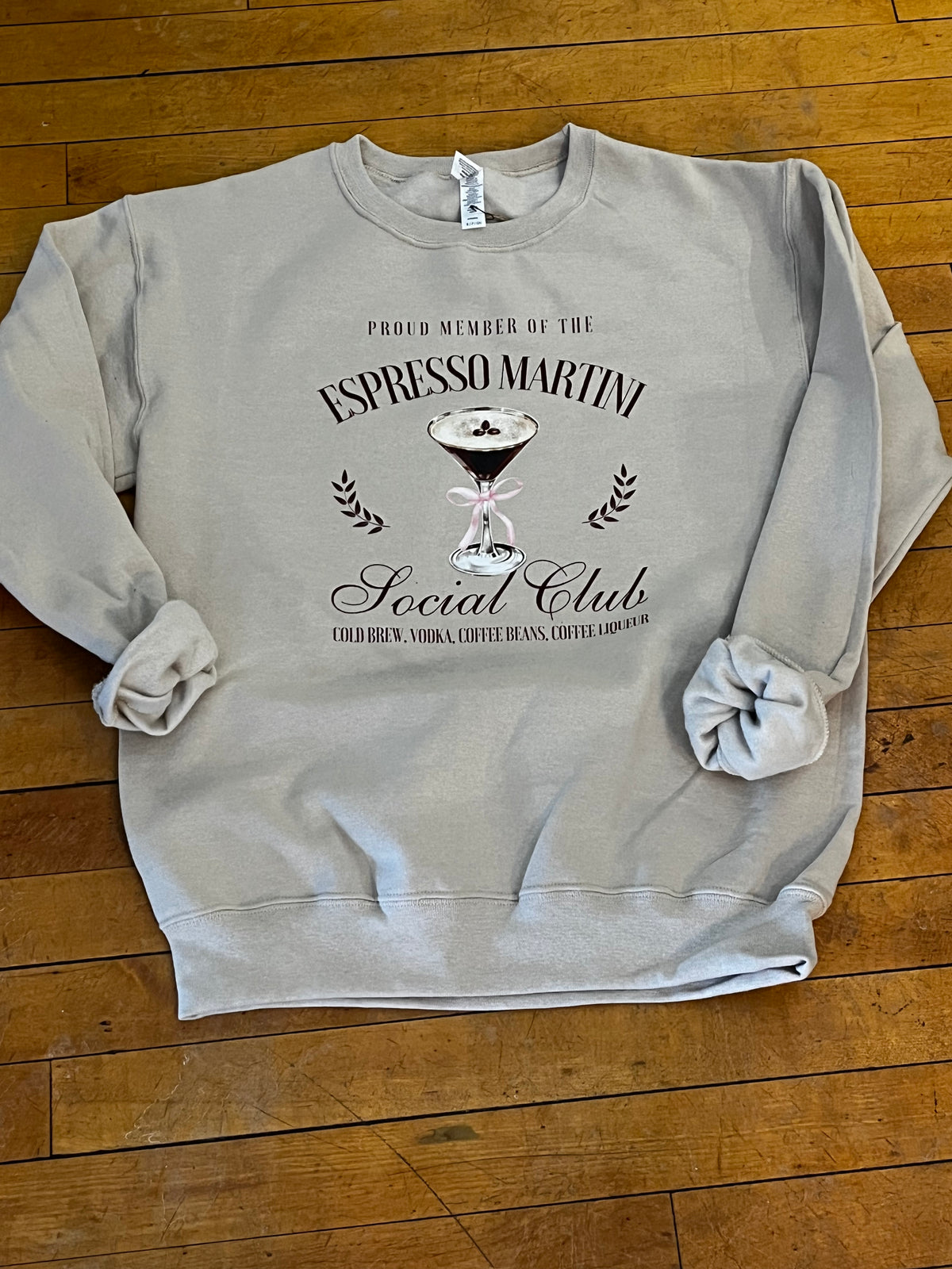 Espresso Martini Social Club Crewneck