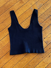 Ribbed Tank Top Crop