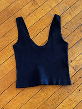 Load image into Gallery viewer, Ribbed Tank Top Crop
