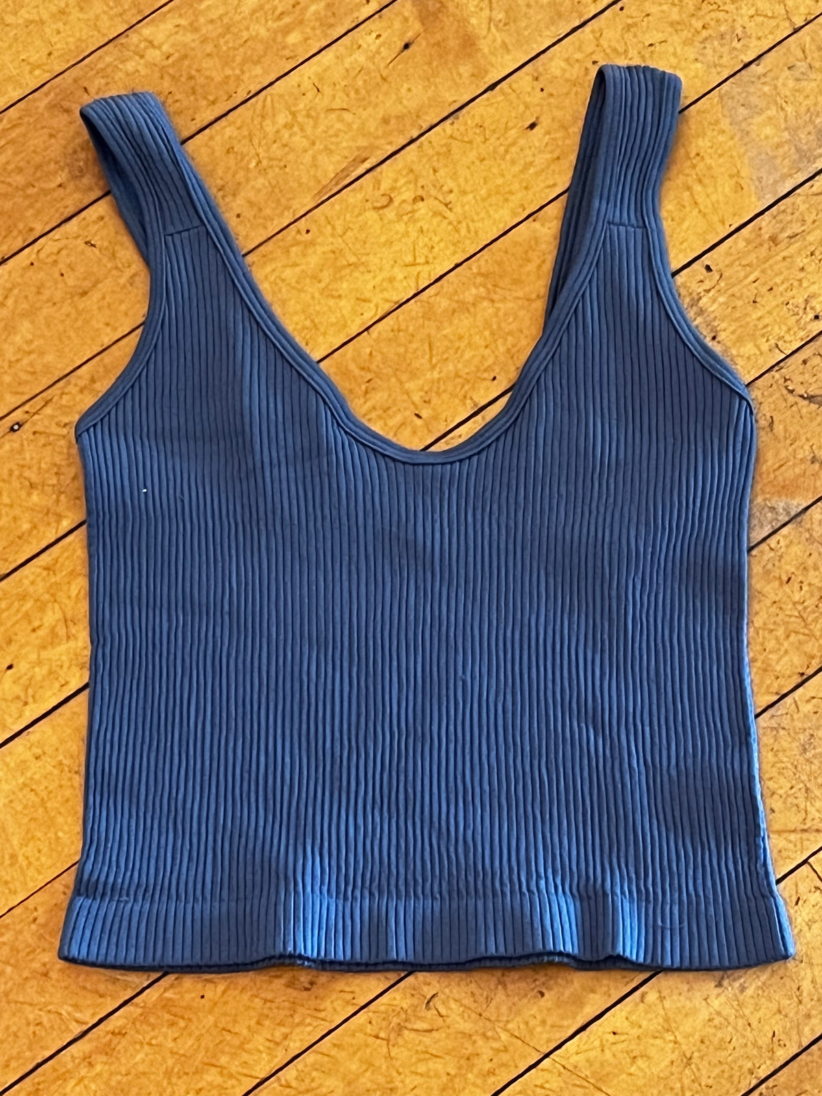 Ribbed Tank Top Crop