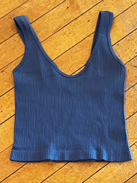 Ribbed Tank Top Crop