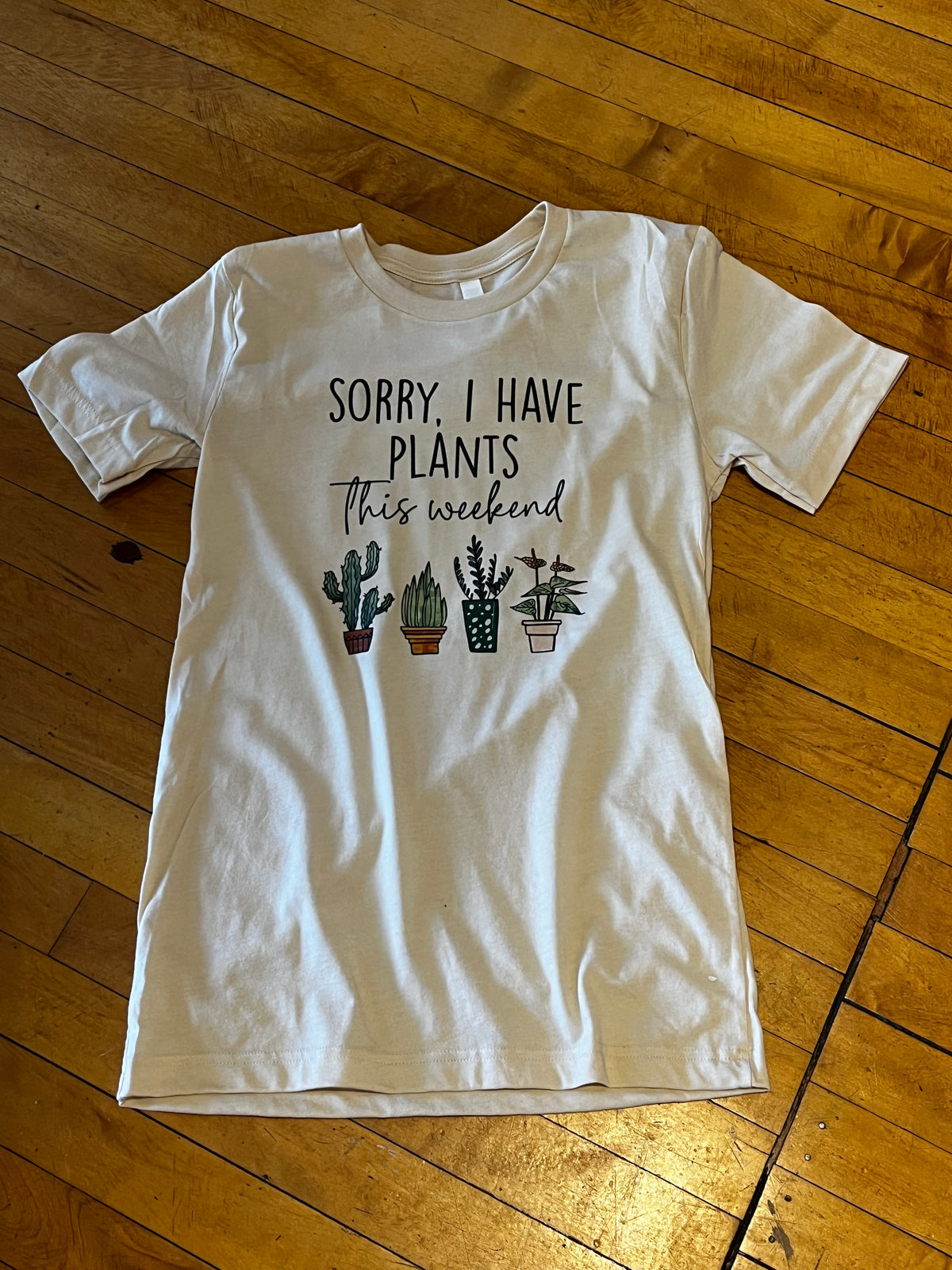 Short Sleeve Plants This Weekend T-Shirt