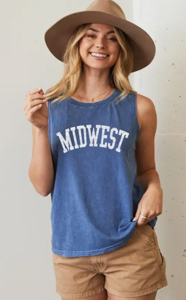 Midwest Mineral Graphic Tank Top
