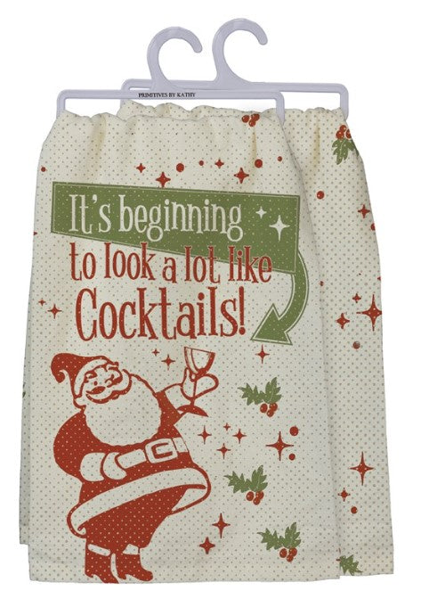 Look A Lot Like Cocktails Kitchen Towel