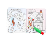 Load image into Gallery viewer, Water Color Wizard Santa Book
