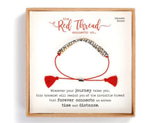 Load image into Gallery viewer, Red Thread Bracelet
