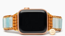 Load image into Gallery viewer, Amazonite Protection Apple Watch Strap
