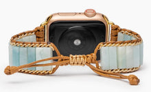 Load image into Gallery viewer, Amazonite Protection Apple Watch Strap
