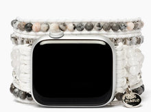 Load image into Gallery viewer, White Labradorite Apple Watch Strap

