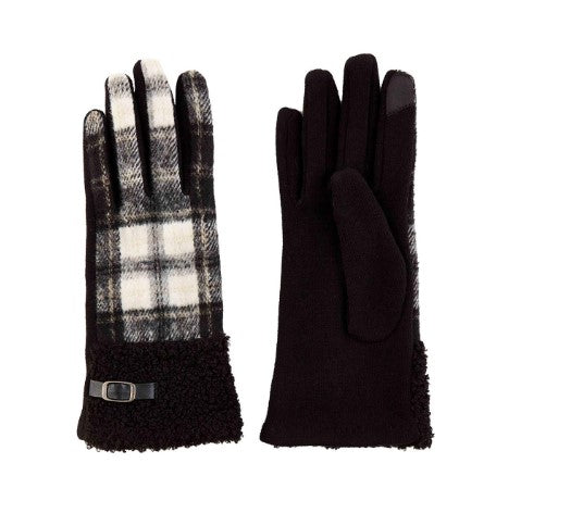 Tartan Boucle Glove