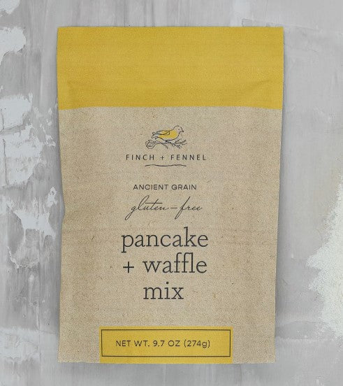 Finch+Fennel Gluten Free Pancake and Waffle Mix