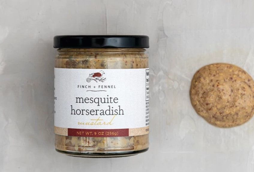 Finch+Fennel Mesquite Horseradish Mustard