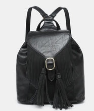 Load image into Gallery viewer, Jewel Distressed Bucket Backpack w/ Fringe
