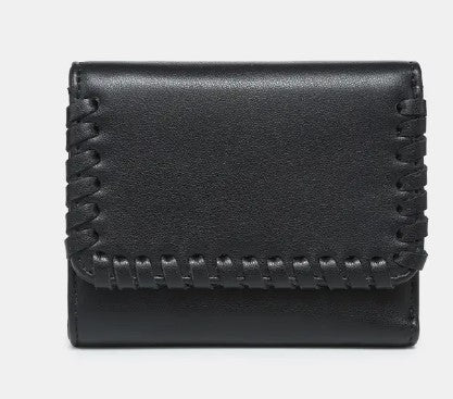 Logan Whipstitch Tri-Fold Wallet