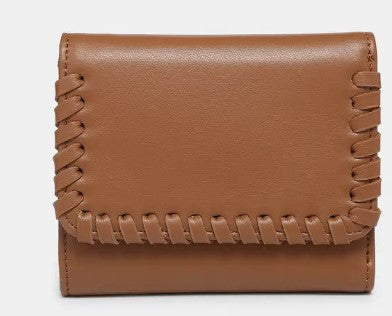 Logan Whipstitch Tri-Fold Wallet