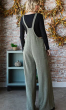 Load image into Gallery viewer, Solid Rib Overall Jumpsuit
