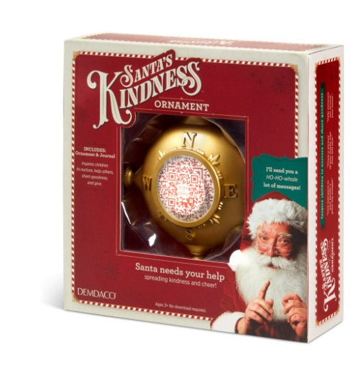 Santa’s Kindness Ornament & Journal