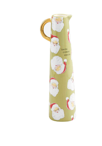 Santa Bud Vase