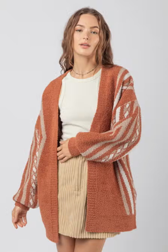 Aztec Geometric Cardigan